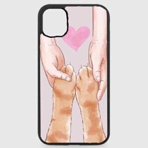 Paw love Phone Case